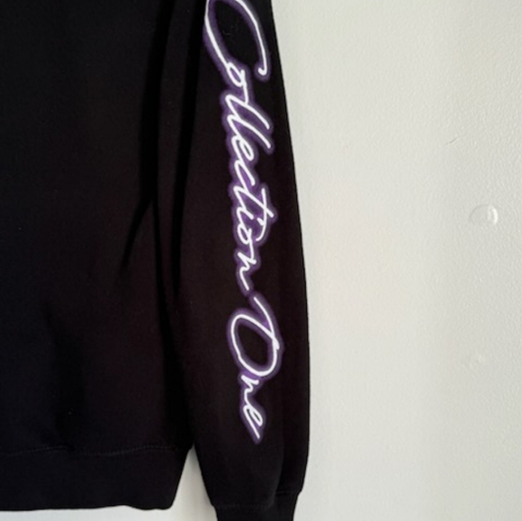 Faze Flea Lane 7 Collection One Unisex Hoodie Mens Small Black Purple Sweatshirt - Picture 3 of 8
